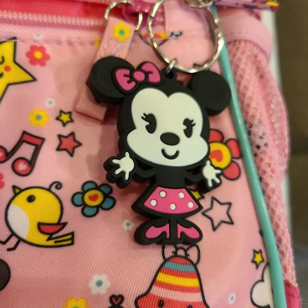 Minnie Mouse Backpack with lunch box.